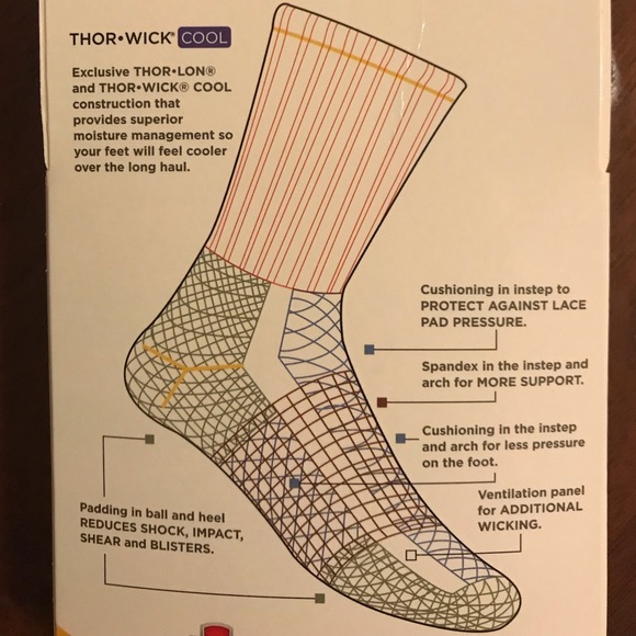 ❗️LAST ONE❗️Thorlos Unisex Desert Boot Socks -Sage - Picture 5 of 7